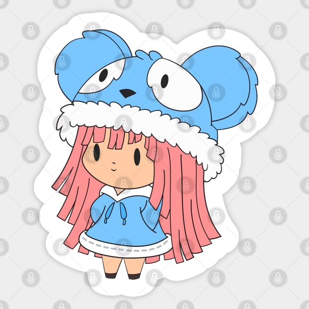 Chibi Girl Sticker by soyluigo